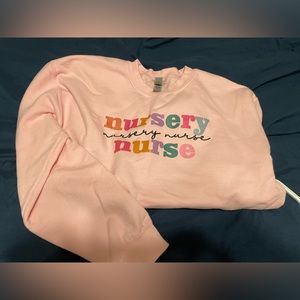 Blush pink sweatshirt